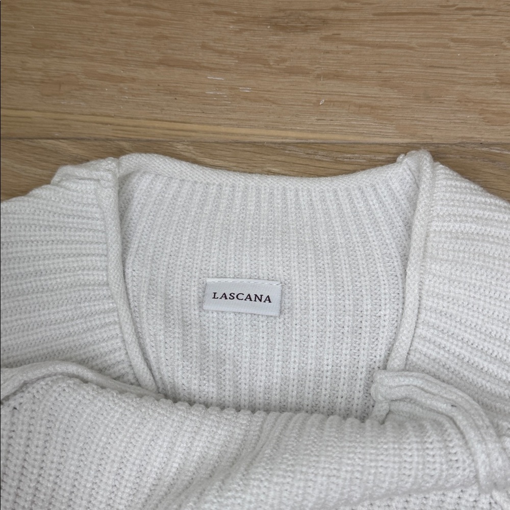 Lascana Elbow Heart Sweater, creamy white, size 8/10 - Picture 12 of 13
